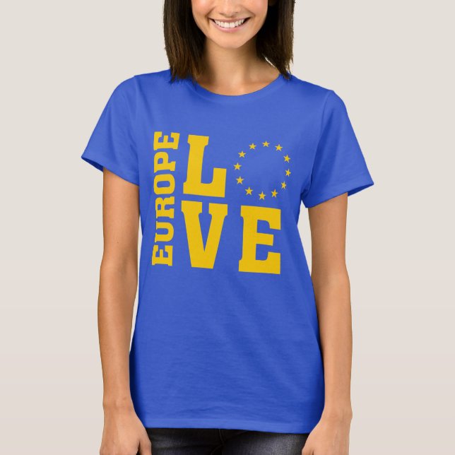 Eoropean Union Remainer's T-Shirt (Front)