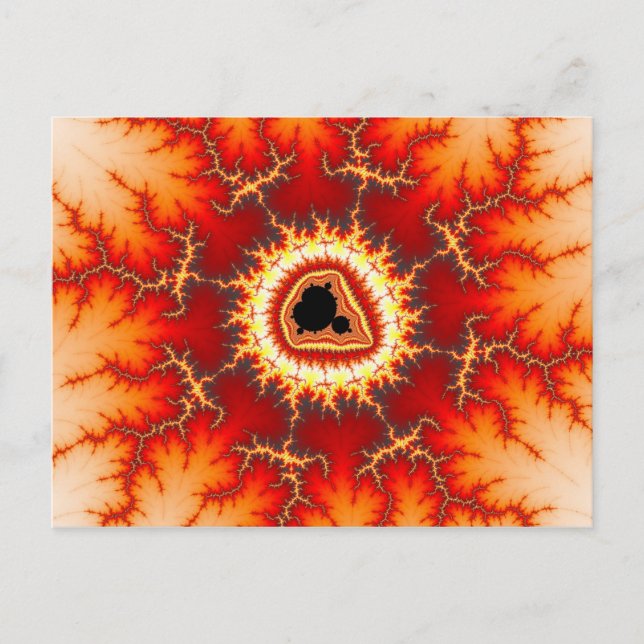 Eos - Fractal Postcard (Front)