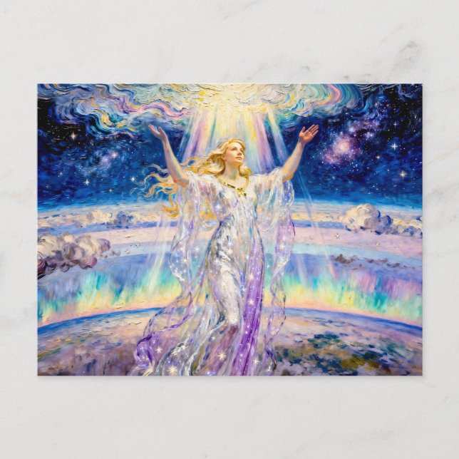 Eos Goddess of the Dawn and Heavenly Light from Gr Postcard (Front)