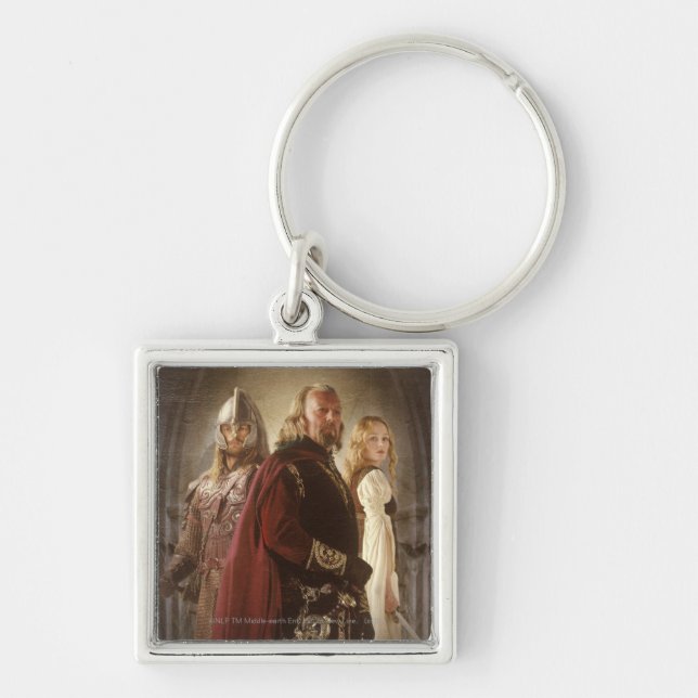 Eowyn and Theoden Key Ring (Front)