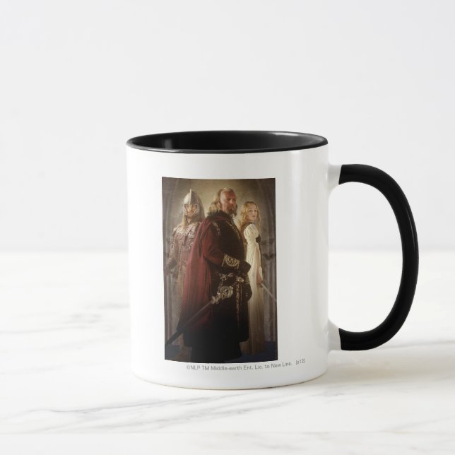 Eowyn and Theoden Mug (Right)