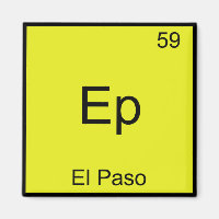 Ep - El Paso City Chemistry Element Symbol T-Shirt