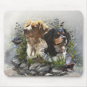 Epagneul Breton, Brittany Spaniel   Mouse Mat