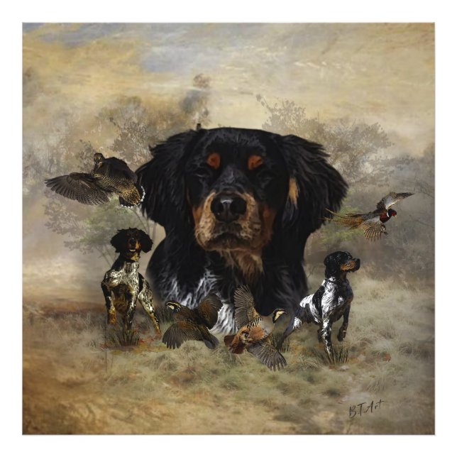 Epagneul Breton, Brittany Spaniel   Photo Print (Front)