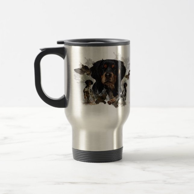 Epagneul Breton, Brittany Spaniel    Travel Mug (Left)