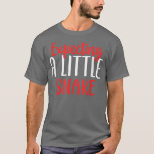 Epecting A Little Snake Funny Pregnancy New Mom T-Shirt