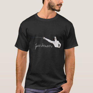 Epee Fencer- No Slogan On Back T-Shirt