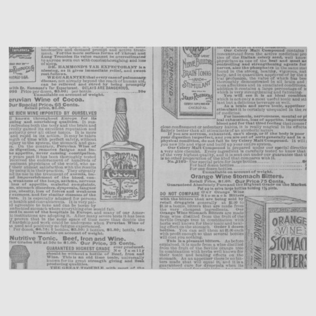 Ephemera Antique Paper Series Design 29 (Front)