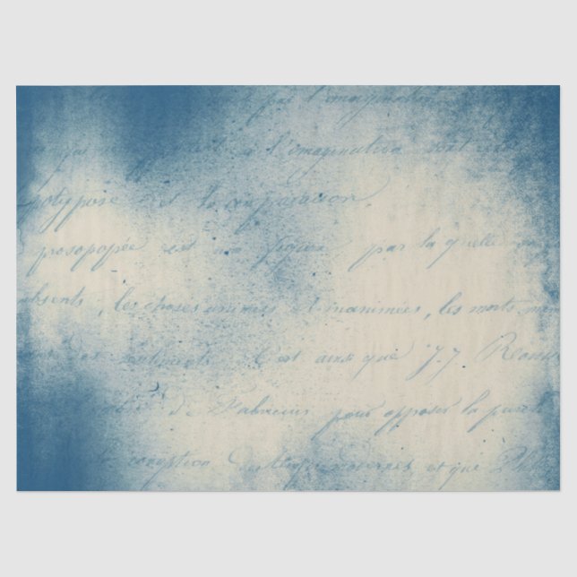Ephemera Blue Paper Series Design 18 (Front)