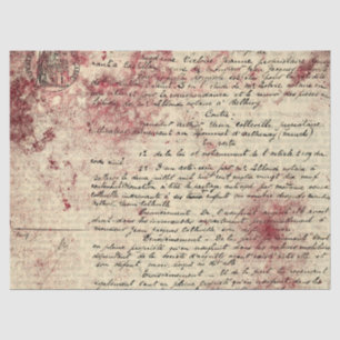 Ephemera Burgundy Paper Series Design 14