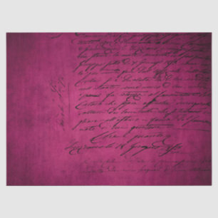 Ephemera Burgundy Paper Series Design 6