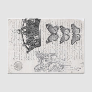 Ephemera Collage Tissue Paper