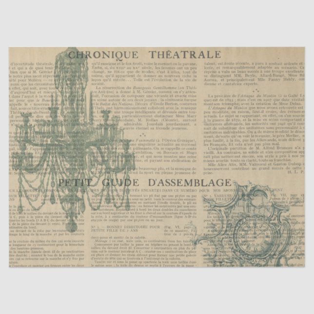 Ephemera French Paper Series Design 9 (Front)