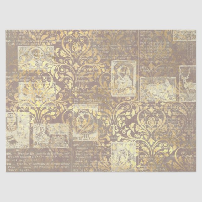 Ephemera Gold Paper Series Design 11 (Front)