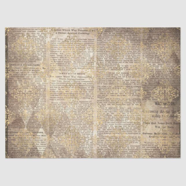 Ephemera Gold Paper Series Design 20 (Front)