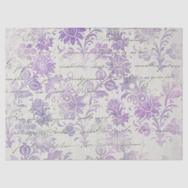 Ephemera Lavendar Paper Series Design 2 (Front)