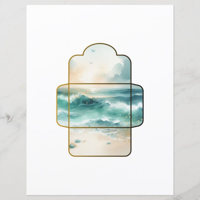 Ephemera Mini Envelopes Scrapbooking Junk Journal (Front)