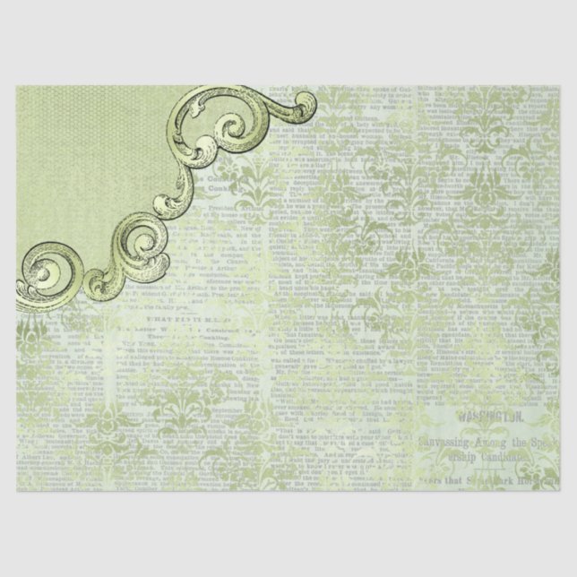 Ephemera Ornate Paper Series Design 8 (Front)