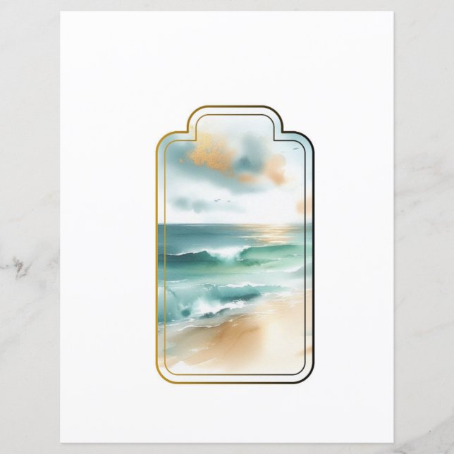 Ephemera Tag Scrapbooking Junk Journal Decoupage (Front)