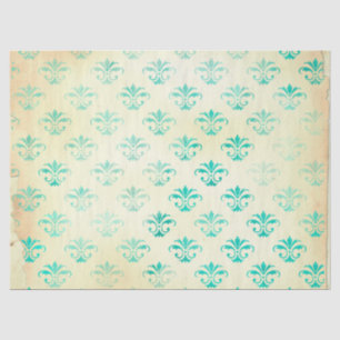 Ephemera Turquoise Paper Series Design 2