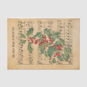 Ephemera We Three Kings of Orient are Decoupage Tissue Paper