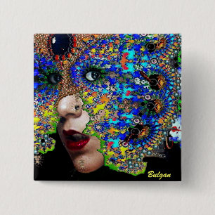 EPHEMERAL 15 CM SQUARE BADGE