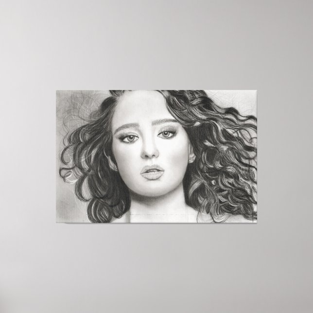 Ephemeral Beauty Canvas Print (Front)