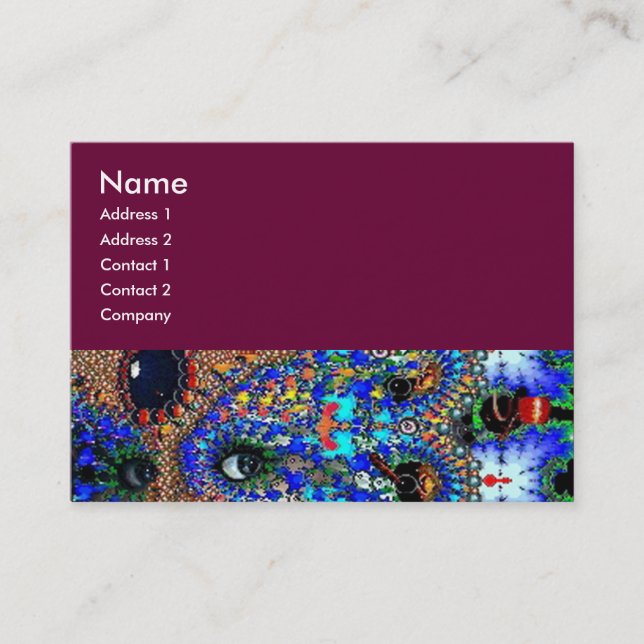 EPHEMERAL Beauty,Fashion,Cosmetics, Makeup Artist Business Card (Front)