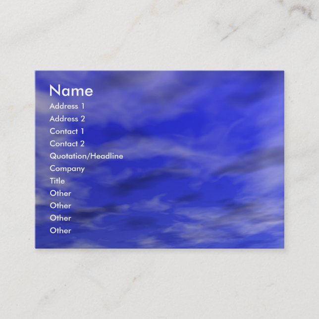 EPHEMERAL Beauty,Fashion,Cosmetics, Makeup Artist Business Card (Front)