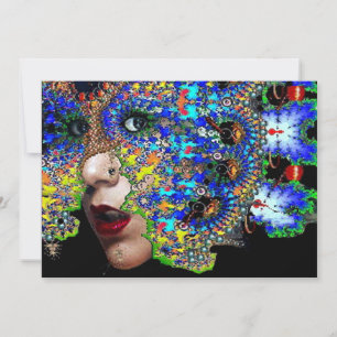 EPHEMERAL Mardi Gras Masquerade Ball ,Blue Mask Announcement