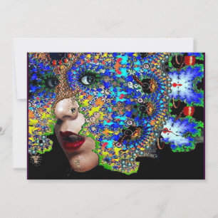 EPHEMERAL Mardi Gras Masquerade Ball ,Blue Mask Announcement