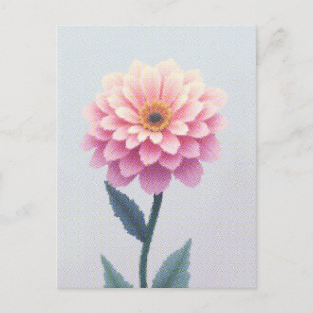 Ephemeral Petal Sketch Postcard (Front)