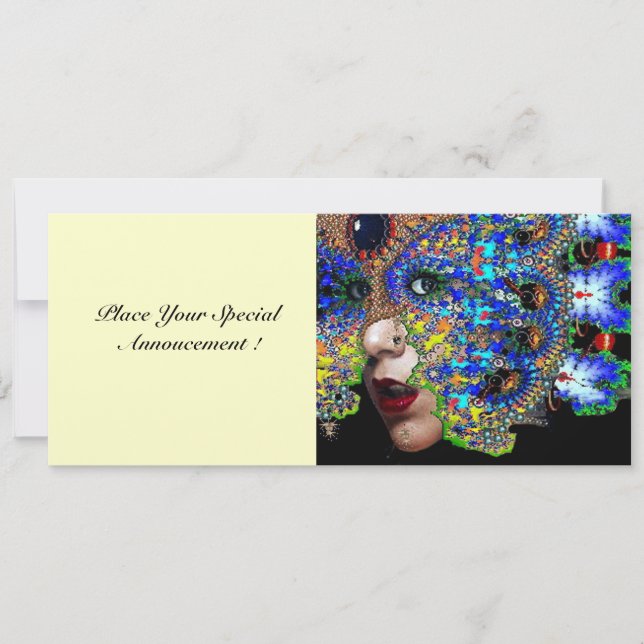 EPHEMERAL Sweet 16 Masquerade Ball Invitation (Front)