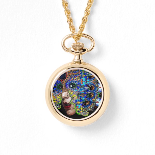 EPHEMERAL / WOMAN WITH FRACTAL MASK WATCH (Front)