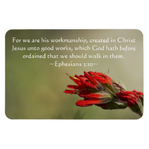 Ephesians 2:10 magnet