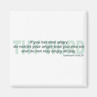 Ephesians 4: 26-27 magnet