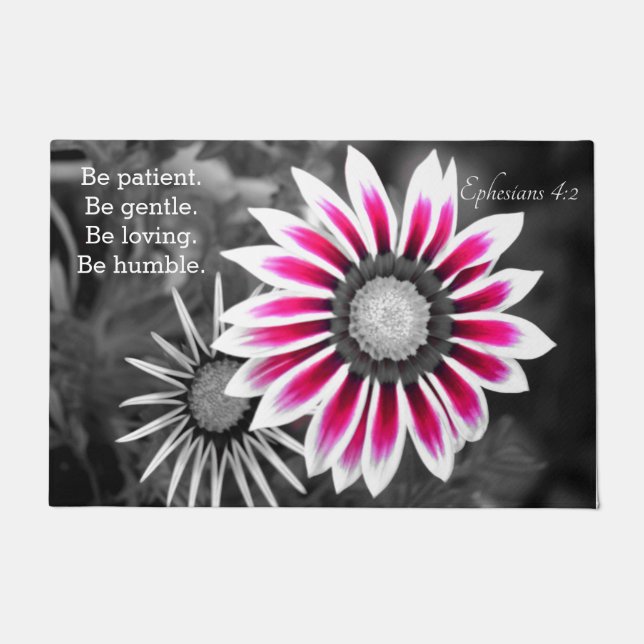 Ephesians 4:2 doormat (Front)