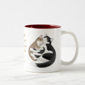 Ephesians 4:2 Love Cats Bible Verse Mug