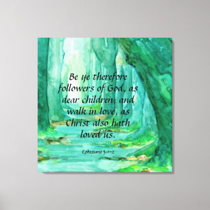Ephesians 5:1-2 Canvas Print
