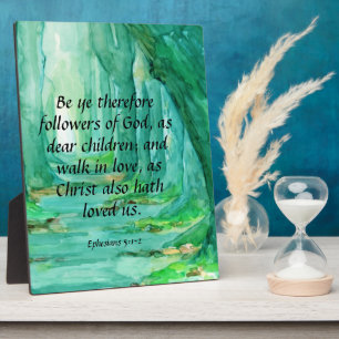 Ephesians 5:1-2   plaque