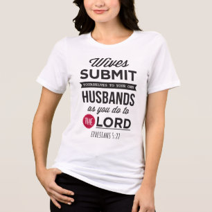 Ephesians 5:22 Tri-Blend shirt