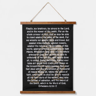 Ephesians 6:10-17 hanging tapestry
