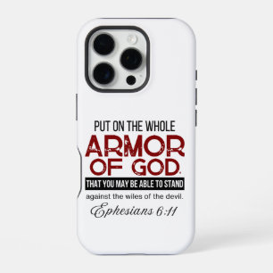Ephesians 6:11 Put on the Whole Armour of God iPhone 16 Pro Case