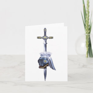 Ephesians 6:12 a.m. card