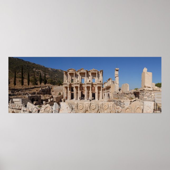 Ephesus Library Poster (Front)