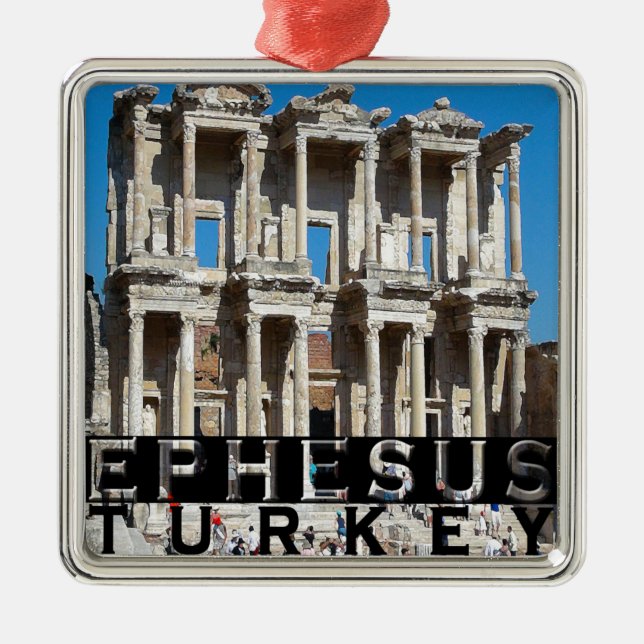Ephesus Turkey Souvenir Metal Tree Decoration (Front)