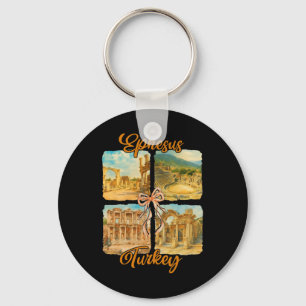 Ephesus Turkey Traveling Trip Coquette Ephesus Sou Key Ring