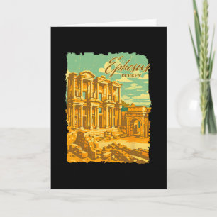 Ephesus Turkey Traveling Trip Meet Me In Ephesus S Card