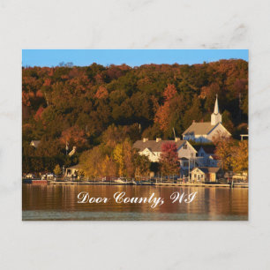 Ephraim, Wisconsin at Sunset Postcard