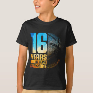 Epic 16th Basketball Years Basketball 16 Old Playe T-Shirt